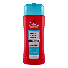 شامپو بدن و سر اینتسا مدل انرژی بوست 500 میل intesa Pour Homme energy boost