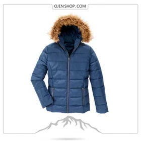 کاپشن پر خزدار BLUE MOTION