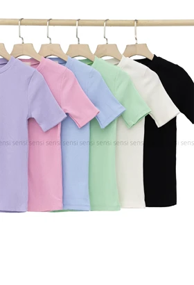 کراپ یقه گرد