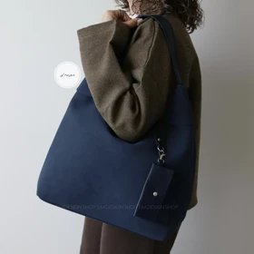 کیف زنانه بزرگ مدل لامیس جیر