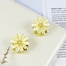 کلیپس مو زنانه مدل بابونه کد 1484