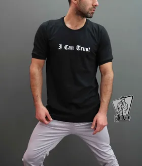 تیشرت آستین کوتاه I CAN CRUST