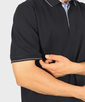 تیشرت یقه دار مردانه ساده 0569