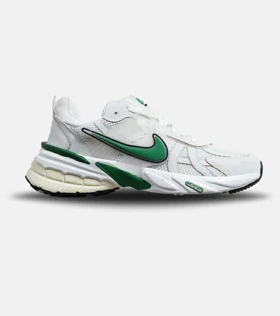 کفش کتانی مردانه و زنانه سفید سبز Nike cushlon