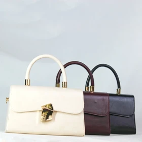 کیف دستی زنانه نیلوفر رنگ زرشکی کد5803