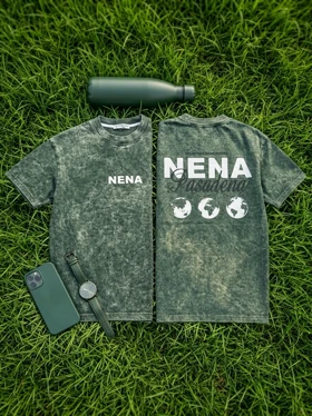 تیشرت لش سنگشور مدل NENA / سبز یشمی