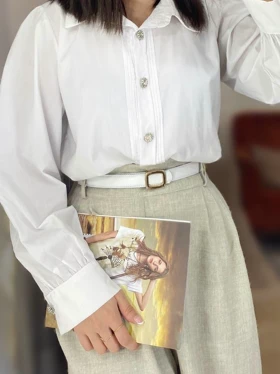 کمربند زنانه مستطیل کد 027