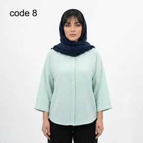 شومیز سیلک مدل گلوریا علیدسا (کد 8)
