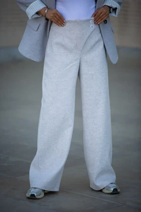 شلوار فوتر نقاب کج