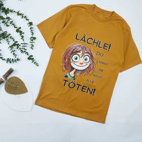 تیشرت دخترانه طرح دختر