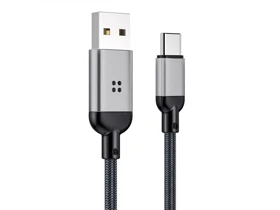 کابل تایپ سی رقص نور راک Rock R6 Type-C Cable 1M RCB0761