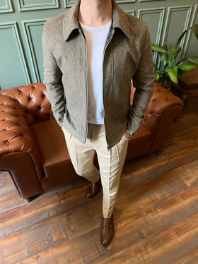 کاپشن بژ کد j140