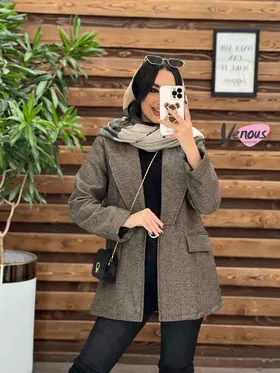کت جناغی آستین پاکتی