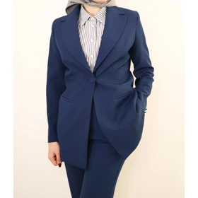 کت شلوار زنانه کرپ رها (Raha) کد 99728