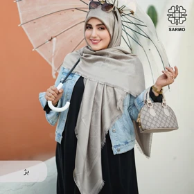 روسری ژاکارد رونا خطی