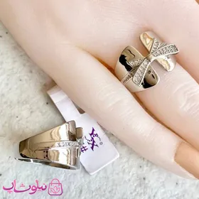 انگشتر دخترانه YSX مدل پاپیون سیلور