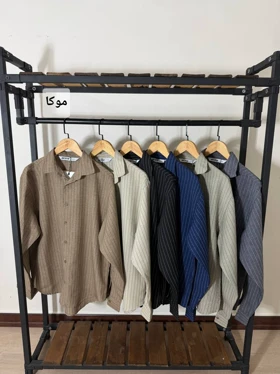 پیراهن راه راه مردانه 2613
