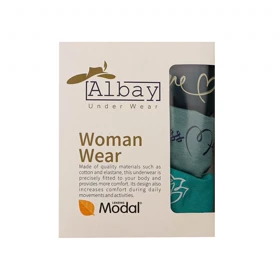 شورت زنانه مودال پک 3 عددی (سبزآبی-اقیانوسی-کله غازی) Albay