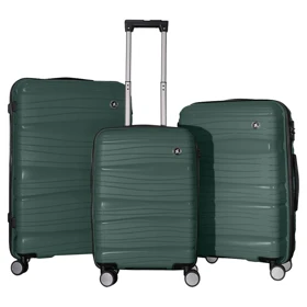 چمدان MR مدل Royal-3X مجموعه 3 عددی (سبز)