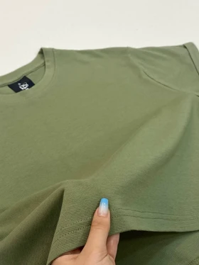 تیشرت کراپ بیسکویتی40104 هانیل