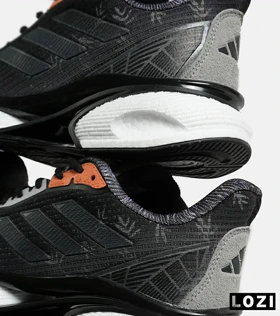 کفش کتانی مردانه و زنانه مشکی Adidas PureBoost v02
