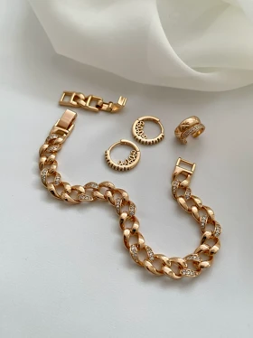 گوشواره،ایرکاف و دستبند ژوپینگ