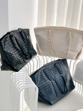 کیف راحل بافتی دسته بیضی 926