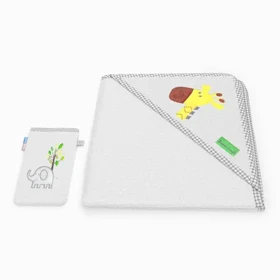 ست حوله دو تیکه رزبرن طرح BROOKS JUNGLE