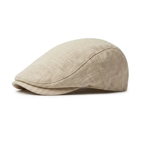 کلاه کپی لینن برند K.K (استخوانی)