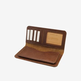 کیف پول کتی چرم مردانه مدل kj014