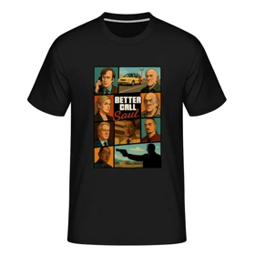 تیشرت طرح سریال بهتره با سال تماس بگیری better call saul