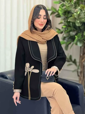 مانتو آستین سه دکمه گیتا