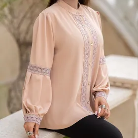 شومیز باکیفیت زنانه مدل الیزا کد 1247