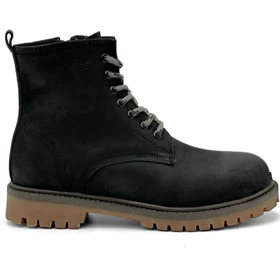 کفش نیم بوت تیم مردانه چرم طبیعی مدل 0171_Boots