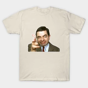 تیشرت Mr Bean's طرح Mr Bean - Fuck off کد 262422