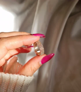 رینگ جواهری ژوپینگ و گندم