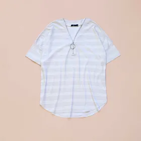 تیشرت زیپ حلقه‌ای