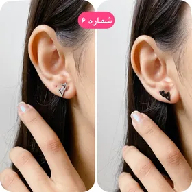 گوشواره میخی استیل
