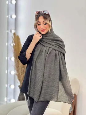 شال پلیسه شاین دار شکوفه