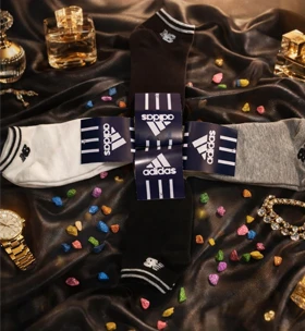 جوراب مچی فانتزی مردانه 12 جفتی برند آدیداس