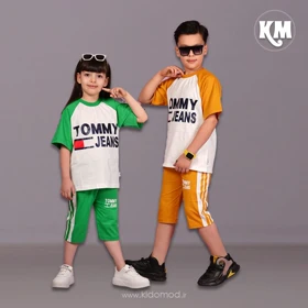 تیشرت شلوارک اسپرت Tommy