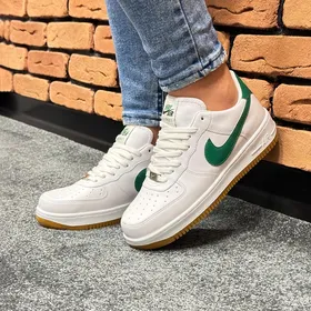 کتانی نایک ایرفورس ست مردانه زنانه nike air force رنگ سفید سبز
