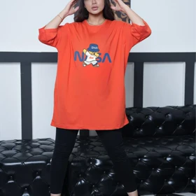 تیشرت زنانه لانگ