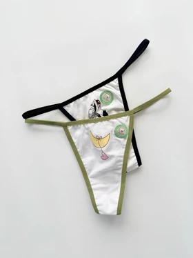 شورت بکلس بندی نخ پنبه طرحدار فیتن Fitan