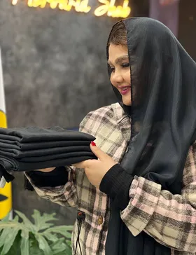 شال منگوله‌دار ندا کد : L169