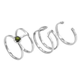 انگشتر تریو نقره _ Trio Ring