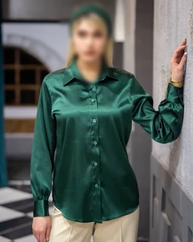 شومیز ساتن ساده