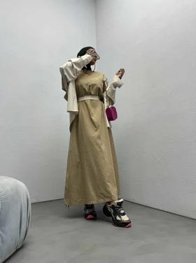 پیراهن سرشانه گت دار