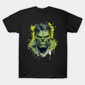 تیشرت کلاسیک مارول | تیشرت Marvel طرح Unleash the Hulk کد 113565