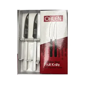 چاقو میوه‌خوری تیغه یک‌تکه اورلن (ORLEN) بسته 12 عددی